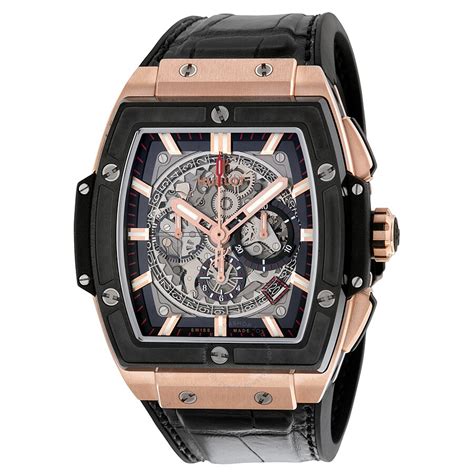 square hublot watches black